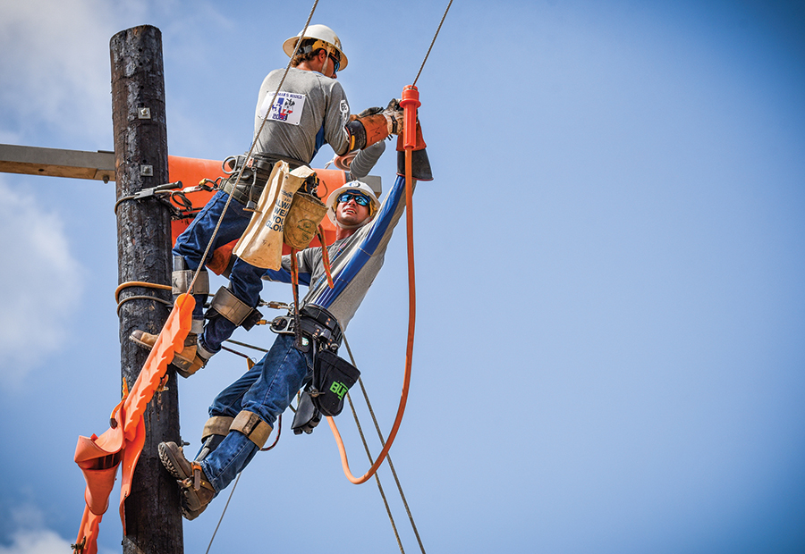 Bluebonnet Lineworkers Compete At Th Texas Linemans Rodeo